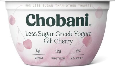 Less Sugar Greek Yogurt Gili Cherry