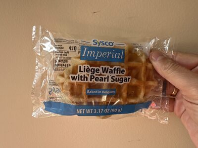 Liège Waffle with Perl Sugar