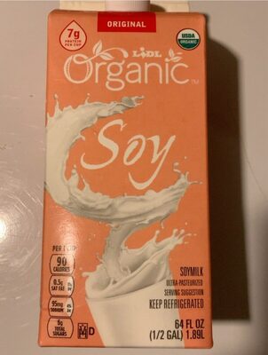 Lidl Organic Soy Milk (Original)