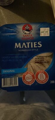 Light salted Atlantic herring fillet-pieces in oil