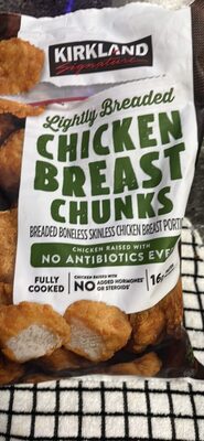 Lightly Breaded Chicken Breast Chunks