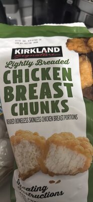 Lightly Breaded Chicken Breast Chunks