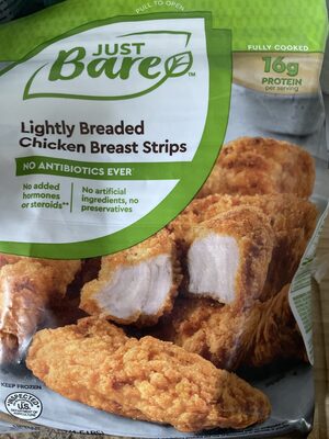 Lightly Breaded Chicken Breast Strips