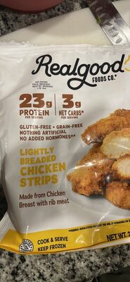 Lightly Breaded Chicken Strips