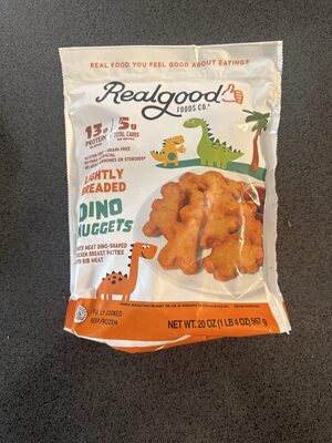 Lightly Breaded Dino Nuggets