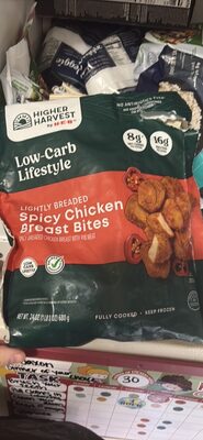 Lightly Breaded Spicy Chicken Breast Bites