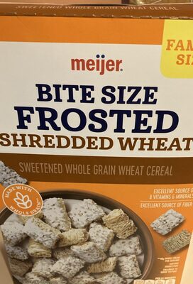 Lightly sweetened whole grain cereal