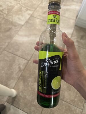 Lime / Citron Vert Syrup