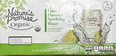 Lime Flavored Sparkling Water