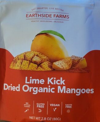 Lime Kick Dried Organic Mangoes
