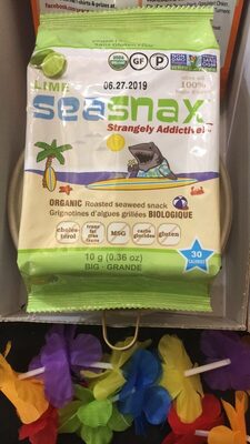 Lime Organic Roasted Seaweed Snack