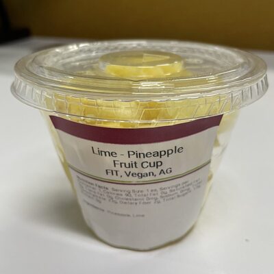 Lime-Pineapple Fruit Cup