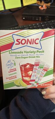 Limeade Variety Pack Zero Sugar Drink Mix