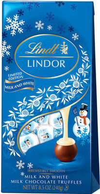 Lindor, Milk And White Milk Chocolate Truffles
