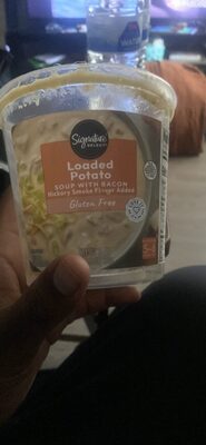 Loaded Potato Soup with Bacon Hickory Smoke Flavor Added