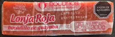 Lonja Roja Bocadillo De Guayaba