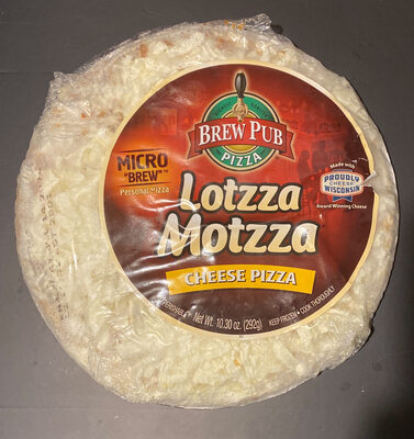 Lotzza Motzza Personal Cheese Pizza