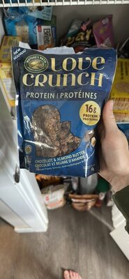 LOVE CRUNCH PROTEIN Chocolate & Almond Butter Premium Organic Granola