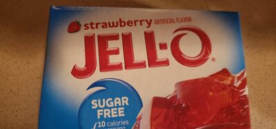 Low Calorie Gelatin Dessert, Strawberry