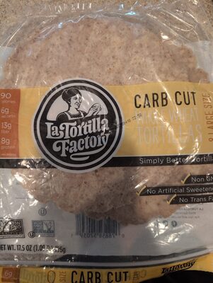 Low Carb Whole Wheat Tortillas Large