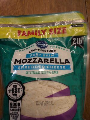 Low moisture part skim mozzarella