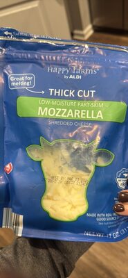Low-Moisture Part-Skim Mozzarella Shredded Cheese