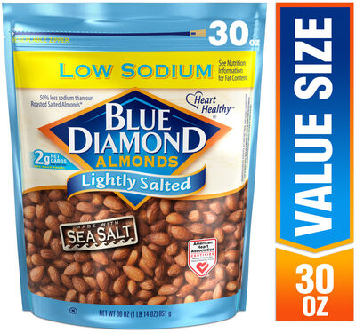 Low Sodium Lightly Salted Almonds