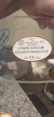 Lower Sodium Chicken Francaise