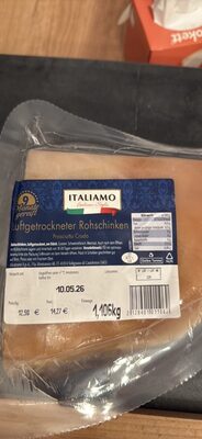 Luftgetrockneter Rohschinken