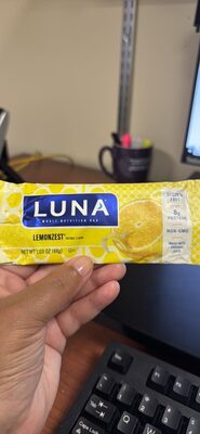 LUNA WHOLE NUTRITION BAR LEMONZEST