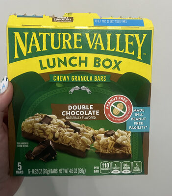 Lunch Box Chewy Granola Bars Double Chocolate