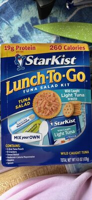 Lunch-To-Go Tuna Salad Kit