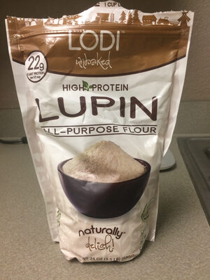 Lupine all purpose flour