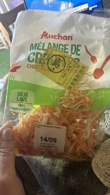 Mélange de crudités chou blanc - carotte