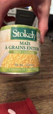 Maïs à grains entiers deux couleurs