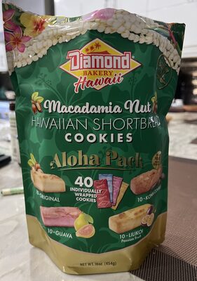 Macadamia But Hawaiian Shortbread Cookies