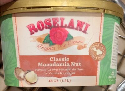 Macadamia nut ice cream