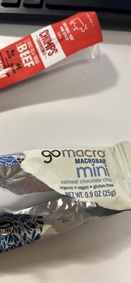 MACROBAR mini oatmeal chocolate chip