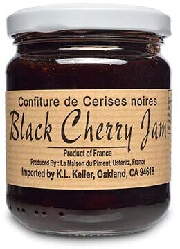 Maison du Piment - Black Cherry Jam Basque, 200g (7oz)