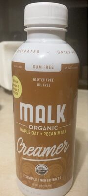 Malk organic maple oat + pecan malk creamer