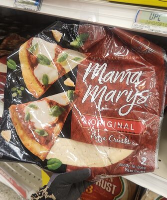 Mama mary's, 2 pizza crusts, original