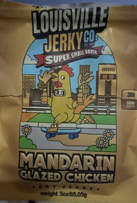 Mandarin Glazed Chicken Soy Jerky