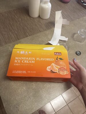 Mandarin Ice cream