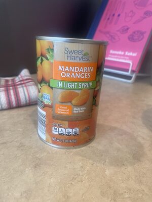 Mandarin Oranges In light syrup