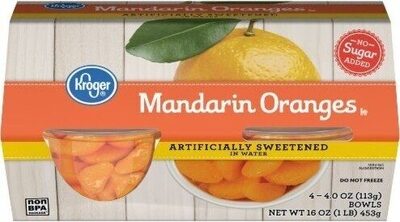 Mandarin Oranges Snacks Bowls