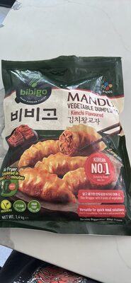 MANDU VEGETABLE DUMPLINGS Kimchi Flavoured