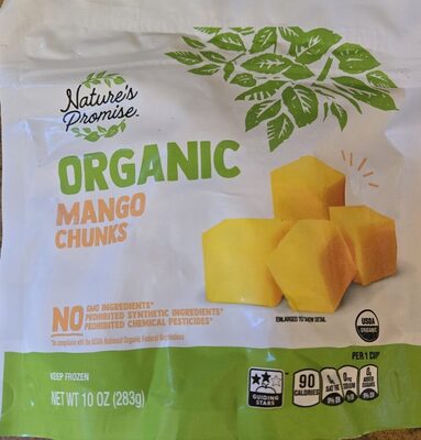Mango Chunks Organic Frozen