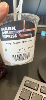 Mango Coconut Chia Pudding