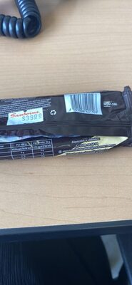 Manicero Barra de dulce sabor cajeta con cacahuate y chocolate