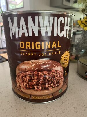 MANWICH Original Sloppy Joe Sauce, 107 OZ